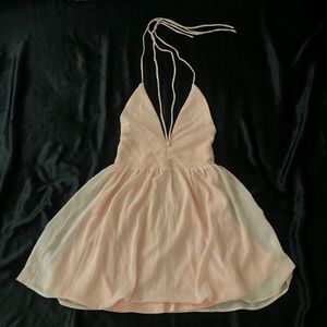 Toni Pink Flowy summer Dress